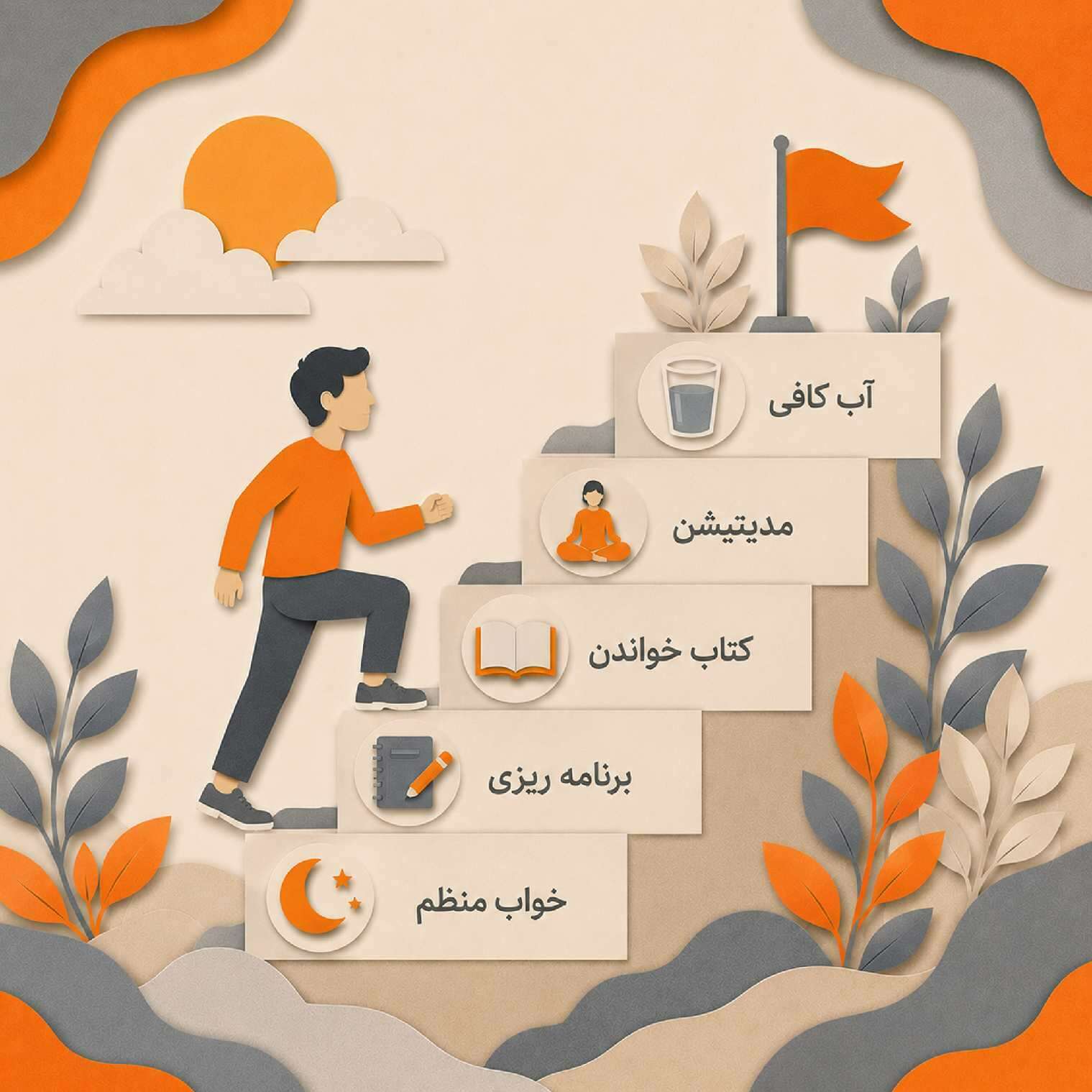 نمونه عادت های مثبت